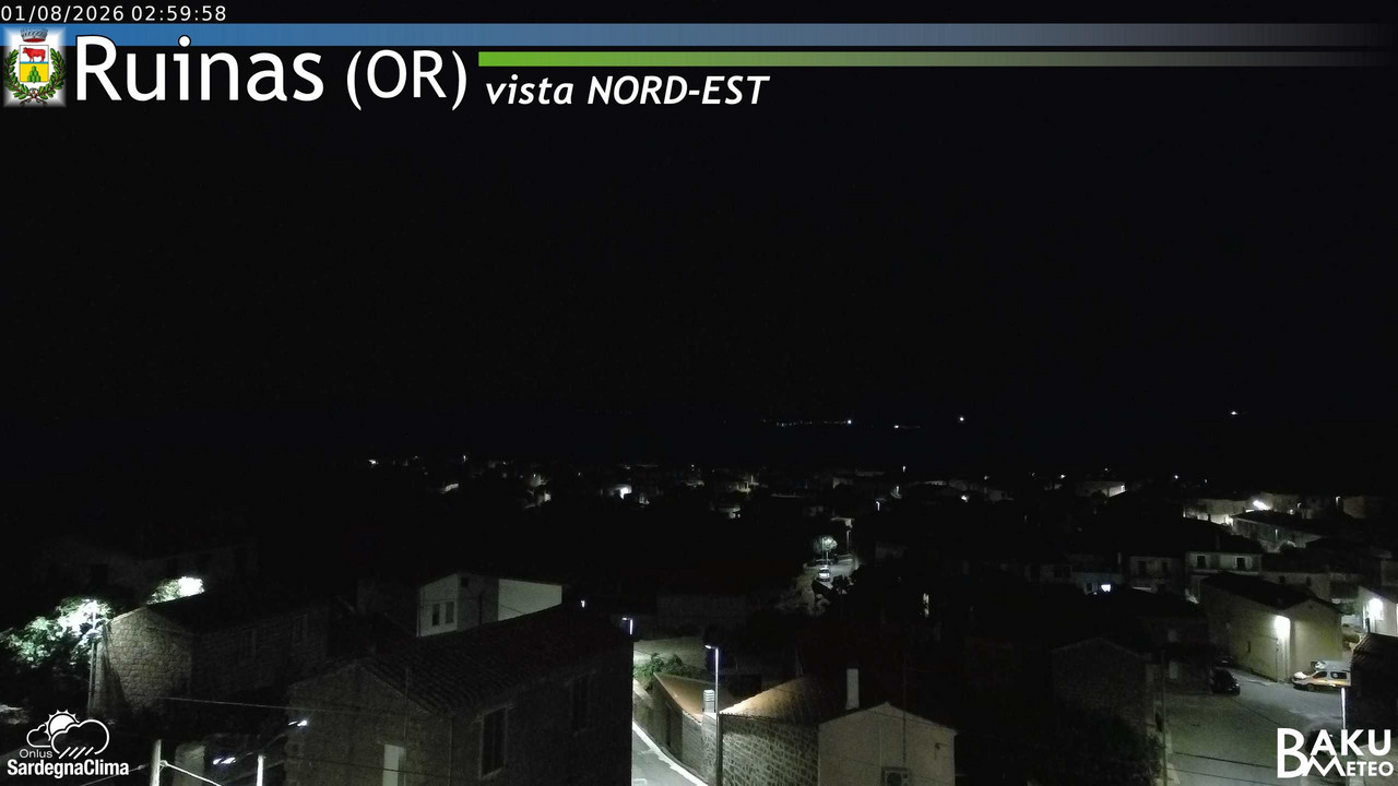 time-lapse frame, Ruinas NE webcam