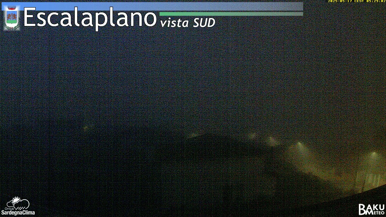 time-lapse frame, Escalaplano webcam