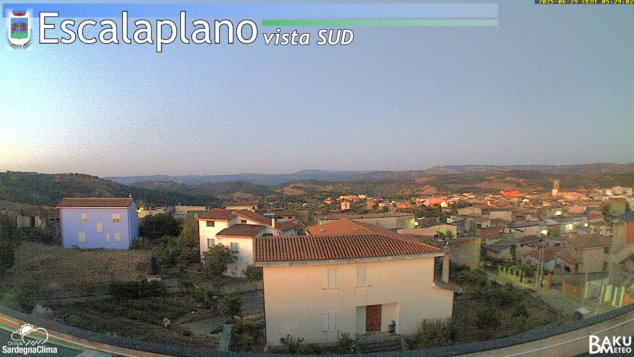time-lapse frame, Escalaplano webcam