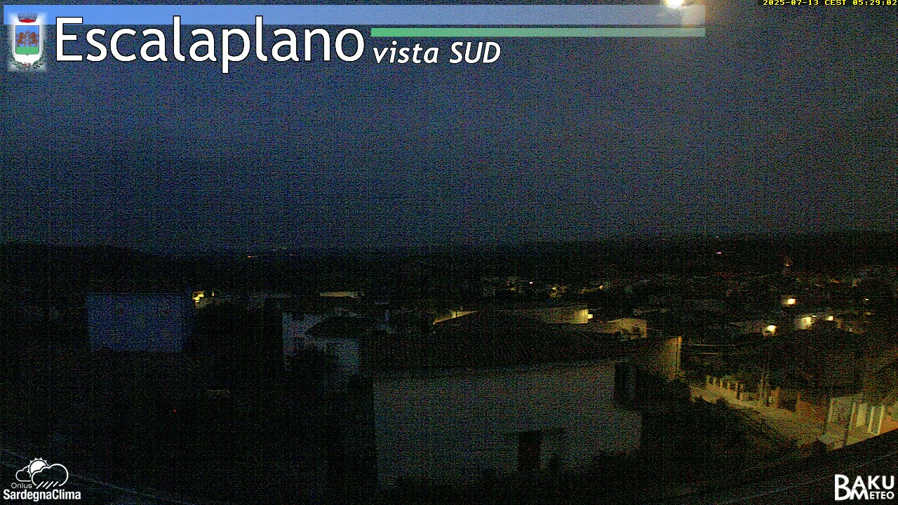 time-lapse frame, Escalaplano webcam