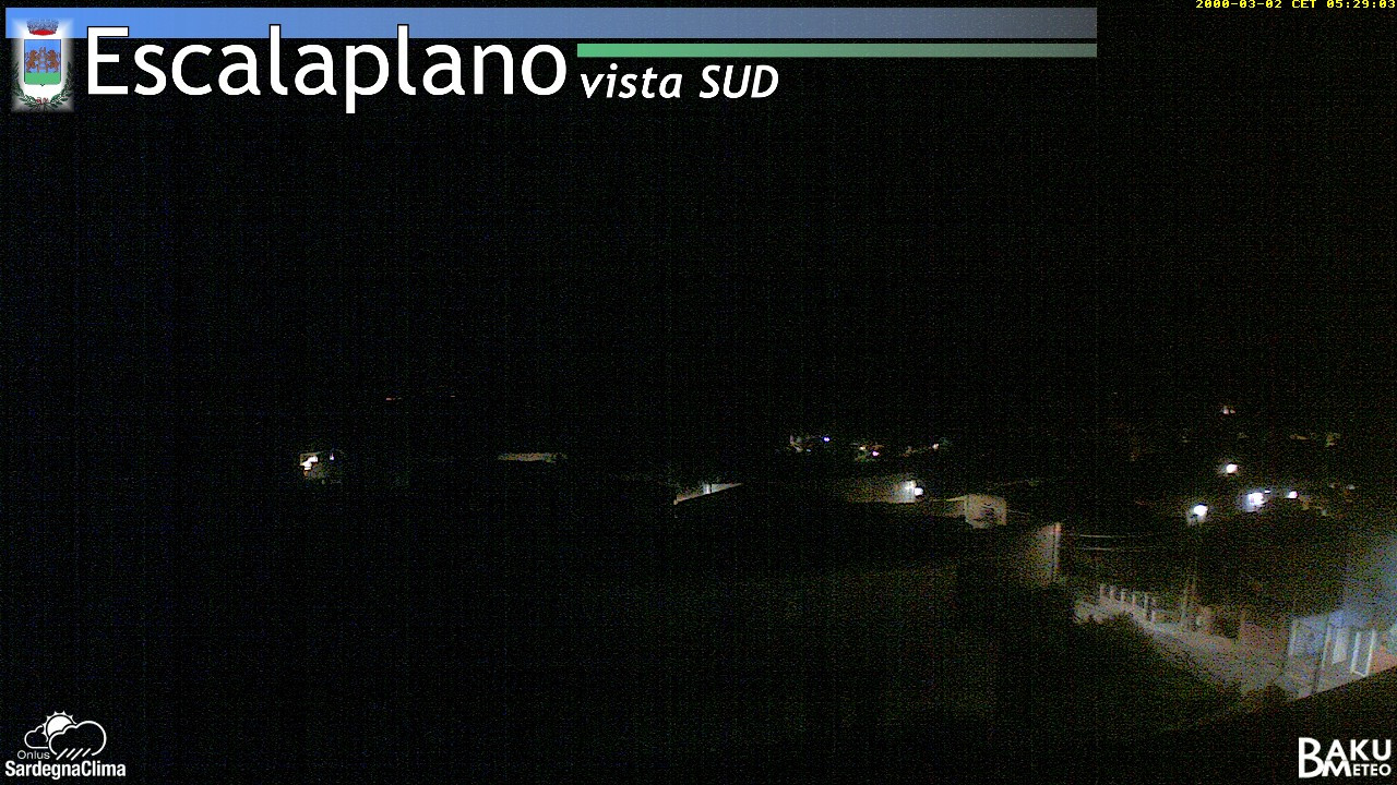 time-lapse frame, Escalaplano webcam