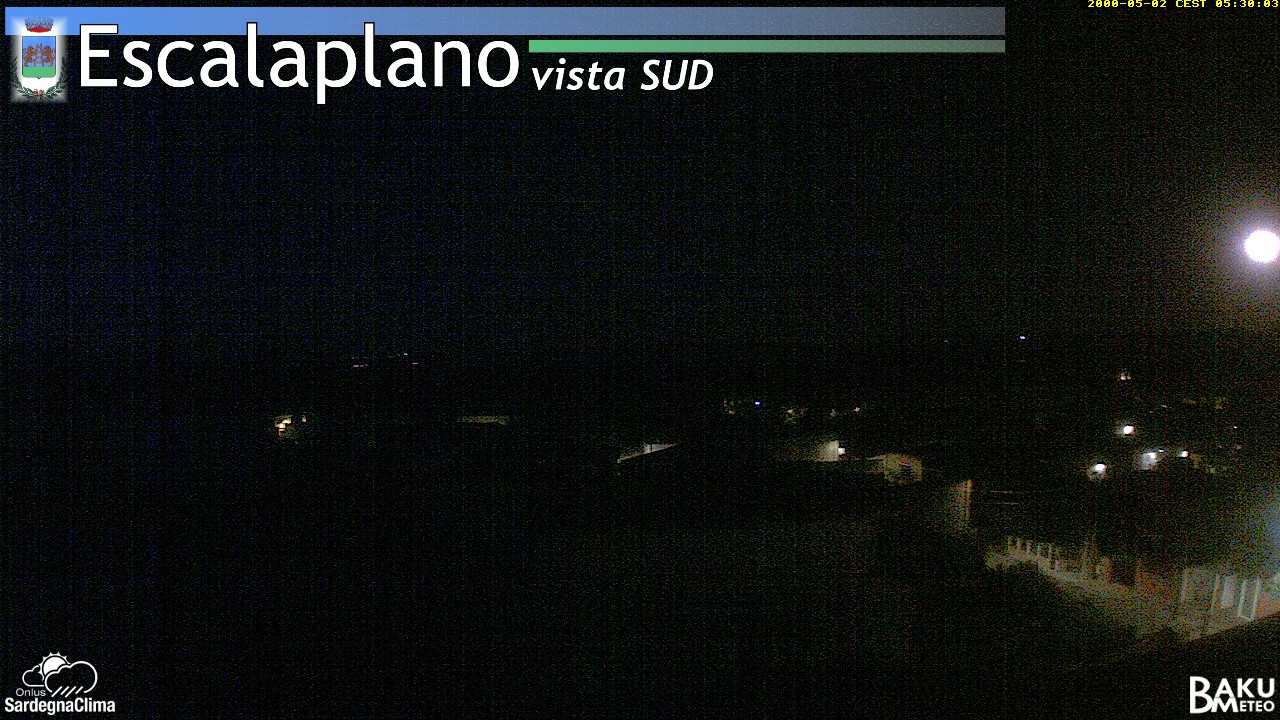 time-lapse frame, Escalaplano webcam