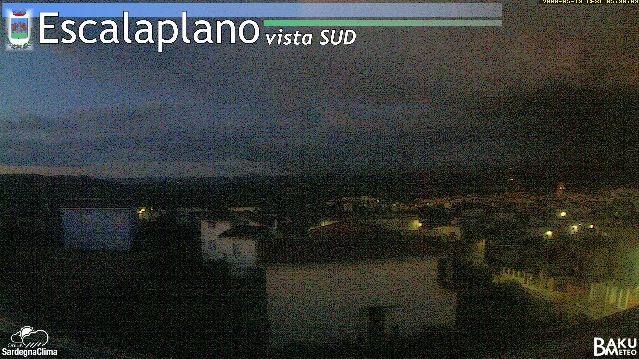 time-lapse frame, Escalaplano webcam