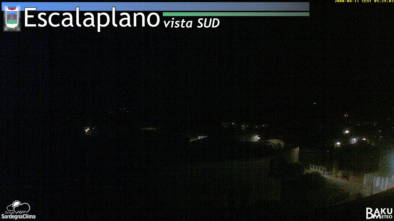 time-lapse frame, Escalaplano webcam