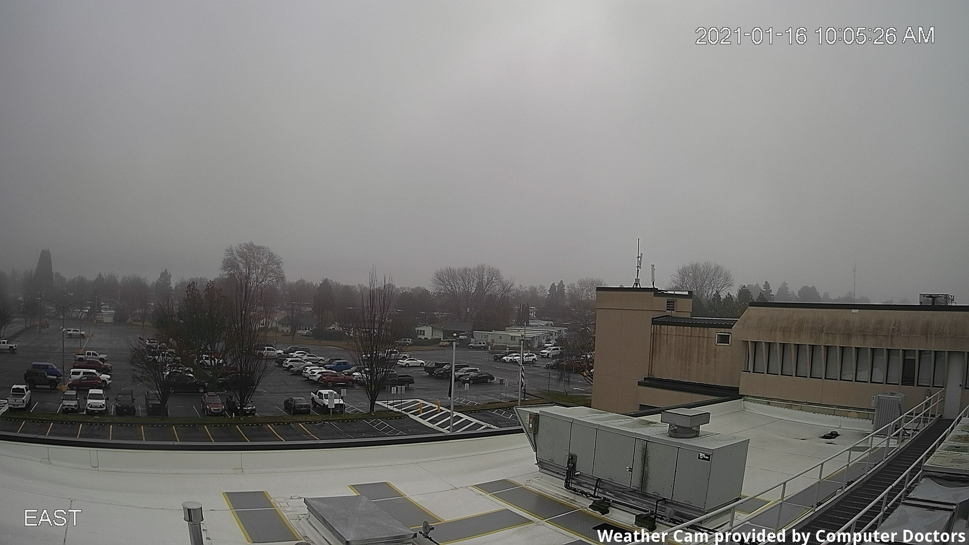 time-lapse frame, East webcam