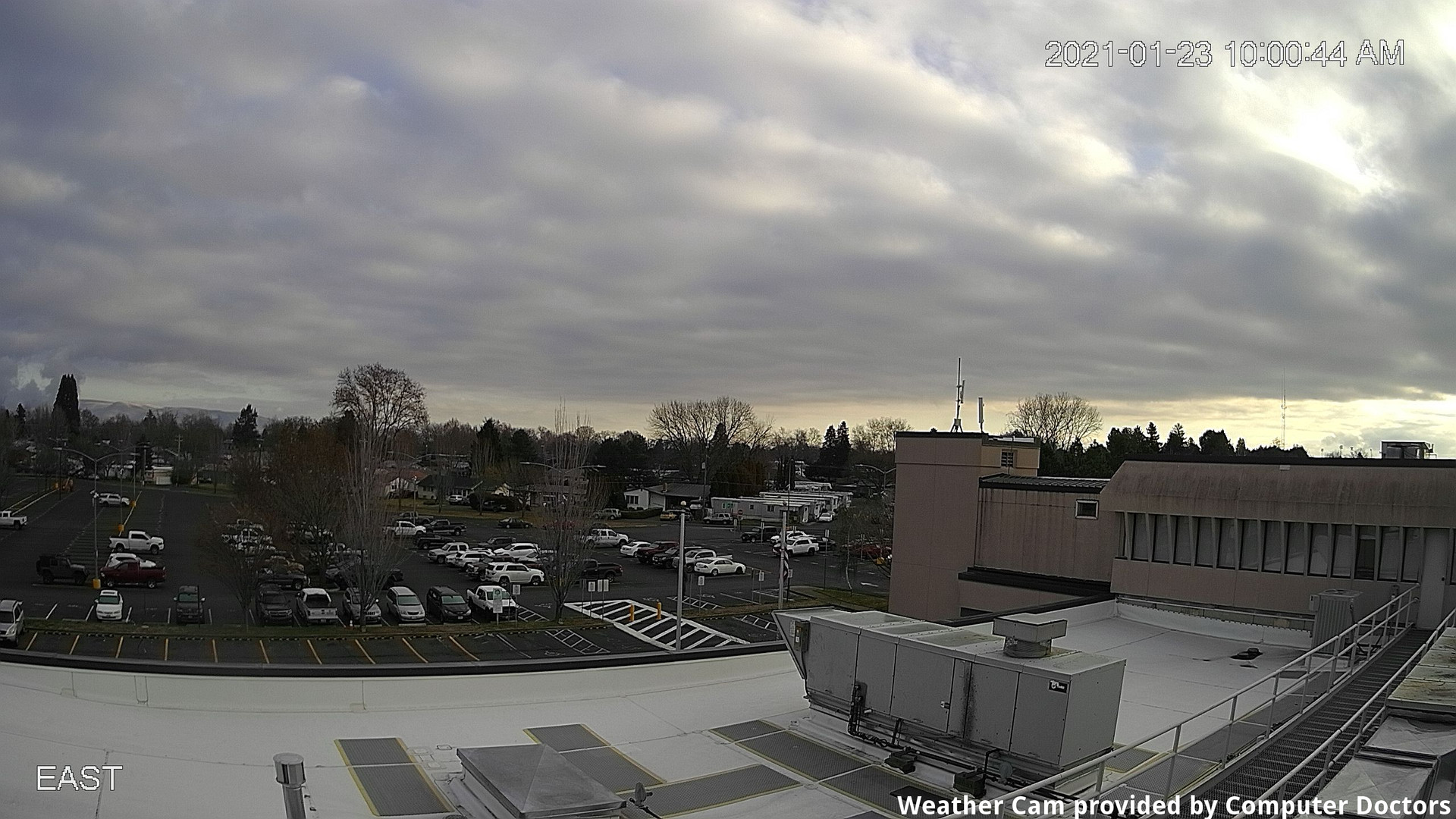time-lapse frame, East webcam
