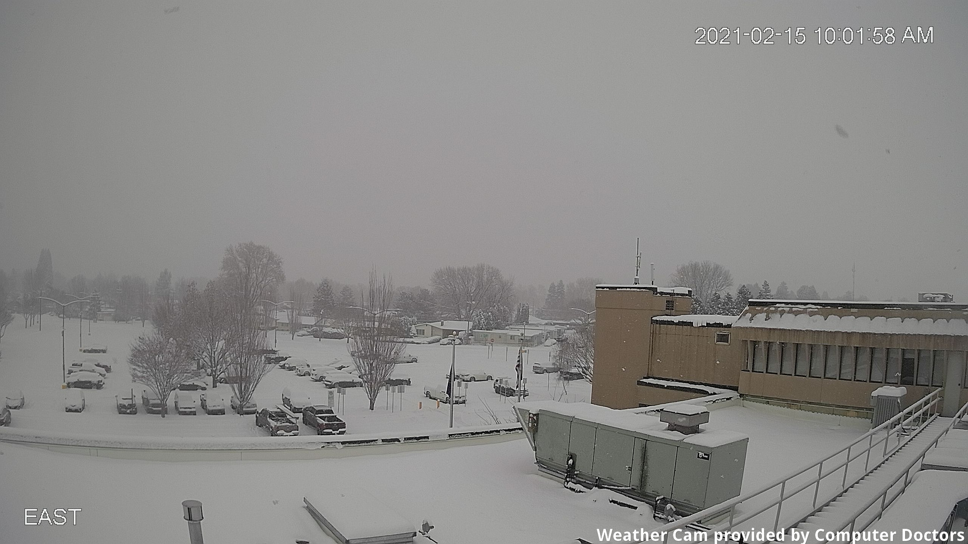 time-lapse frame, East webcam
