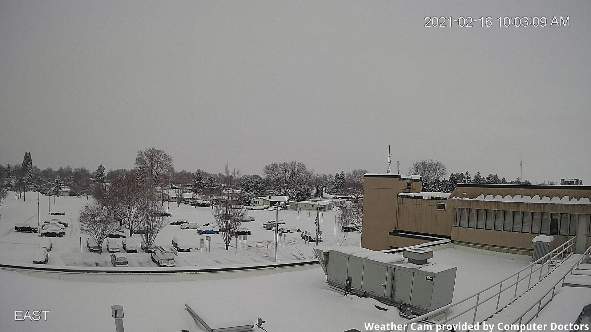 time-lapse frame, East webcam