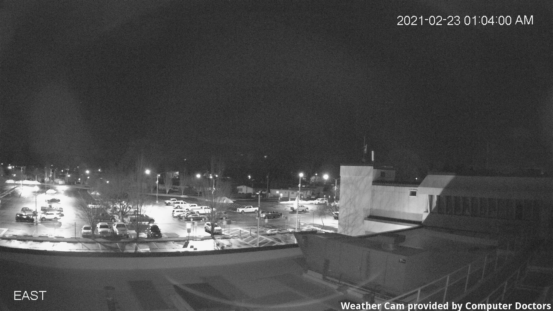 time-lapse frame, East webcam