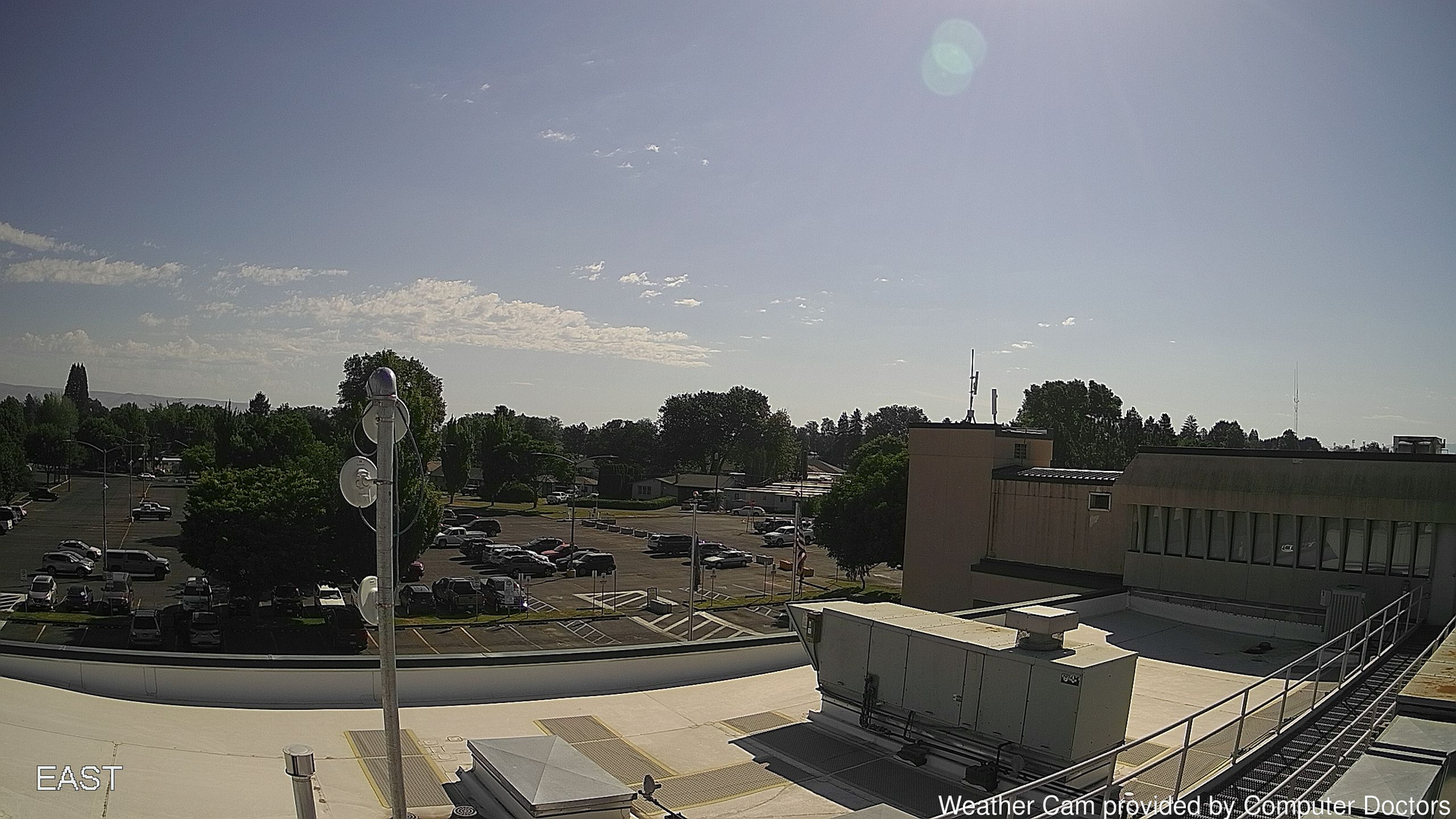time-lapse frame, East webcam