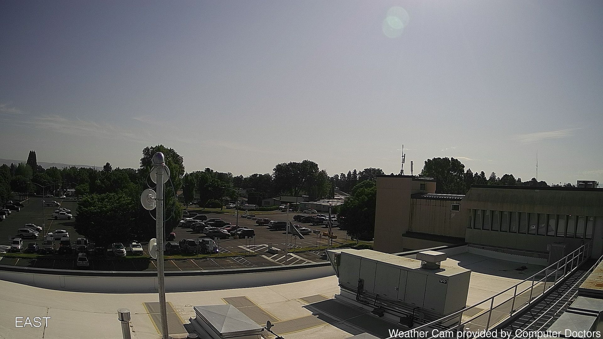 time-lapse frame, East webcam