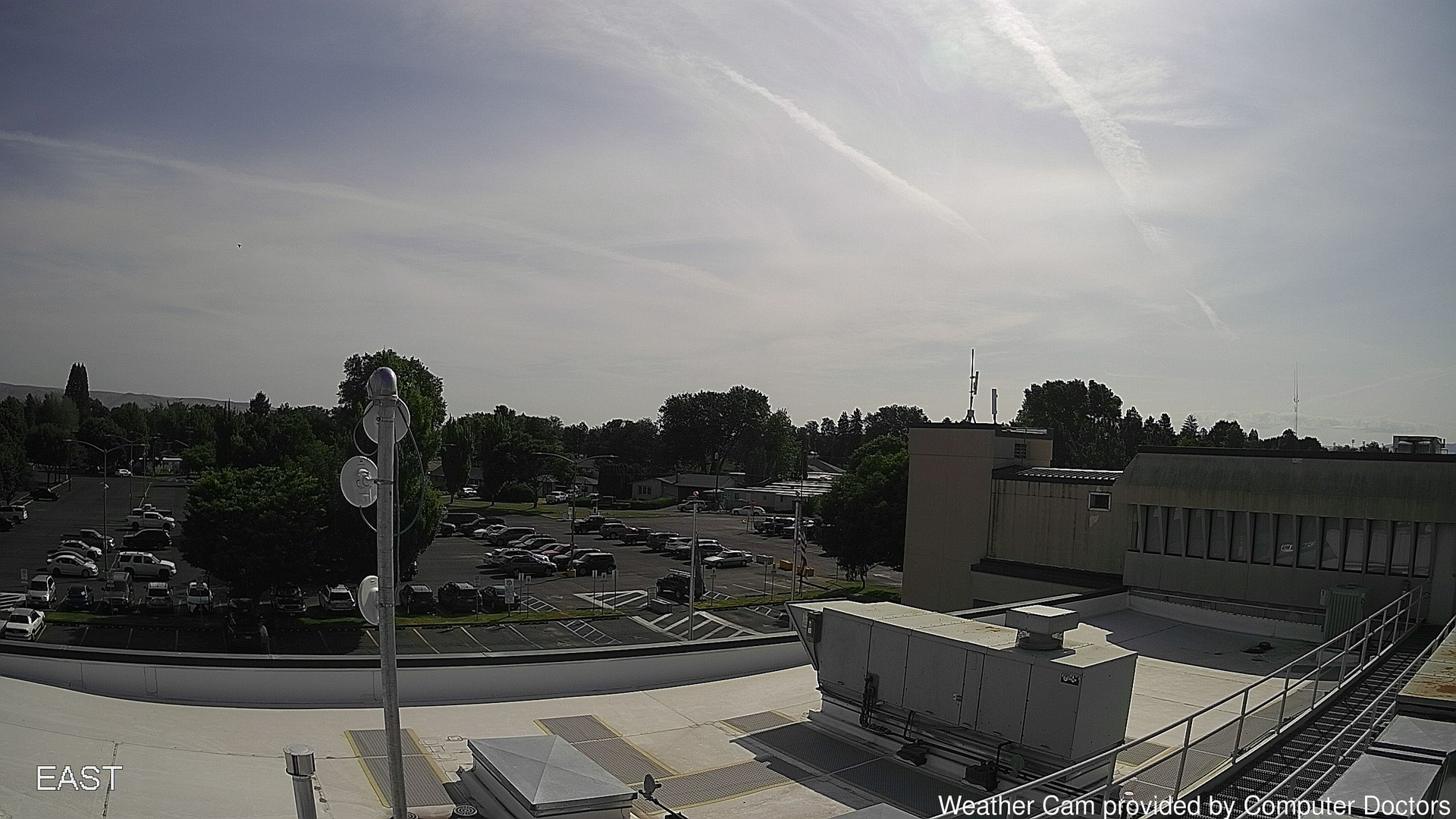 time-lapse frame, East webcam