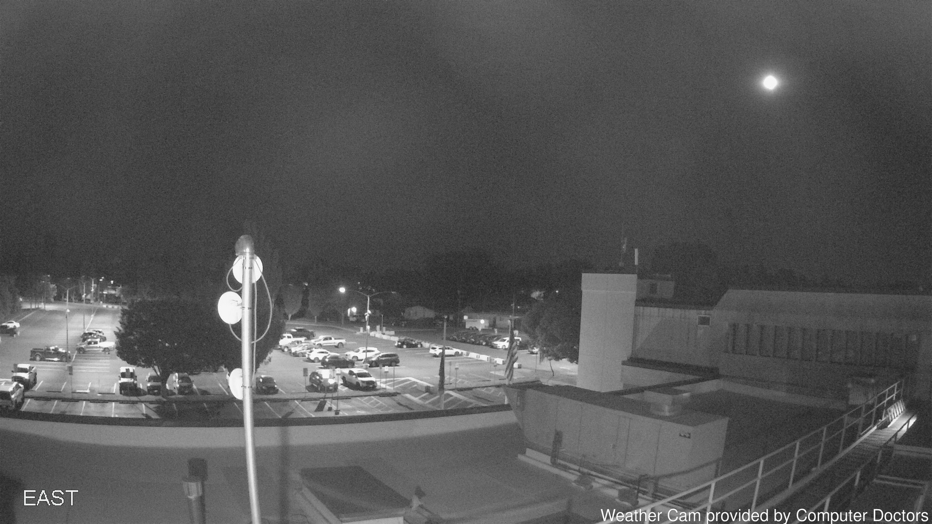 time-lapse frame, East webcam