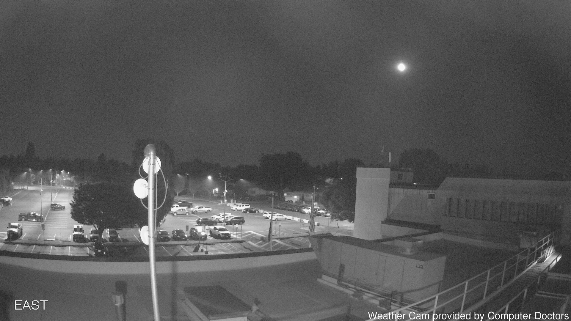 time-lapse frame, East webcam
