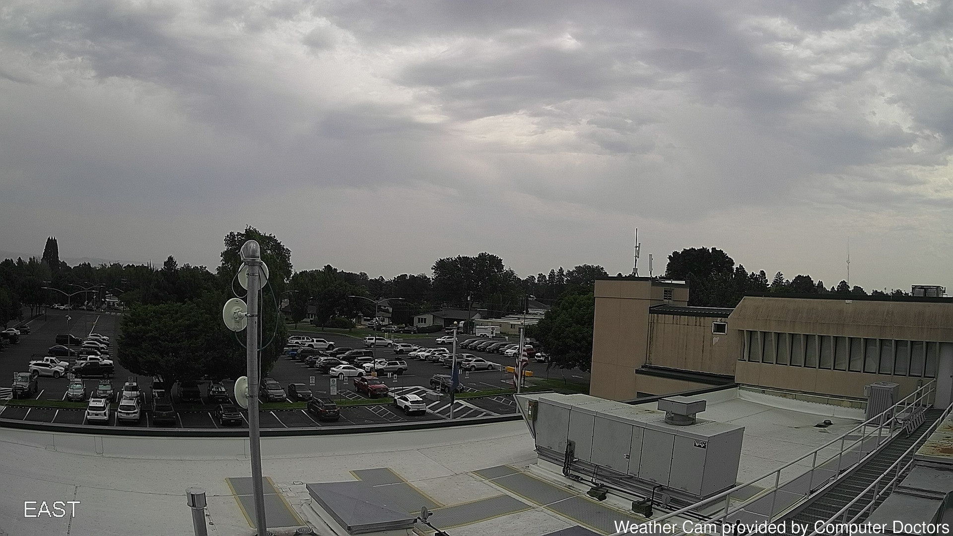 view from East on 2026-08-15