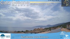 view from Cala Gonone SUD on 2026-08-21