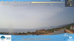 view from Cala Gonone SUD on 2026-08-25