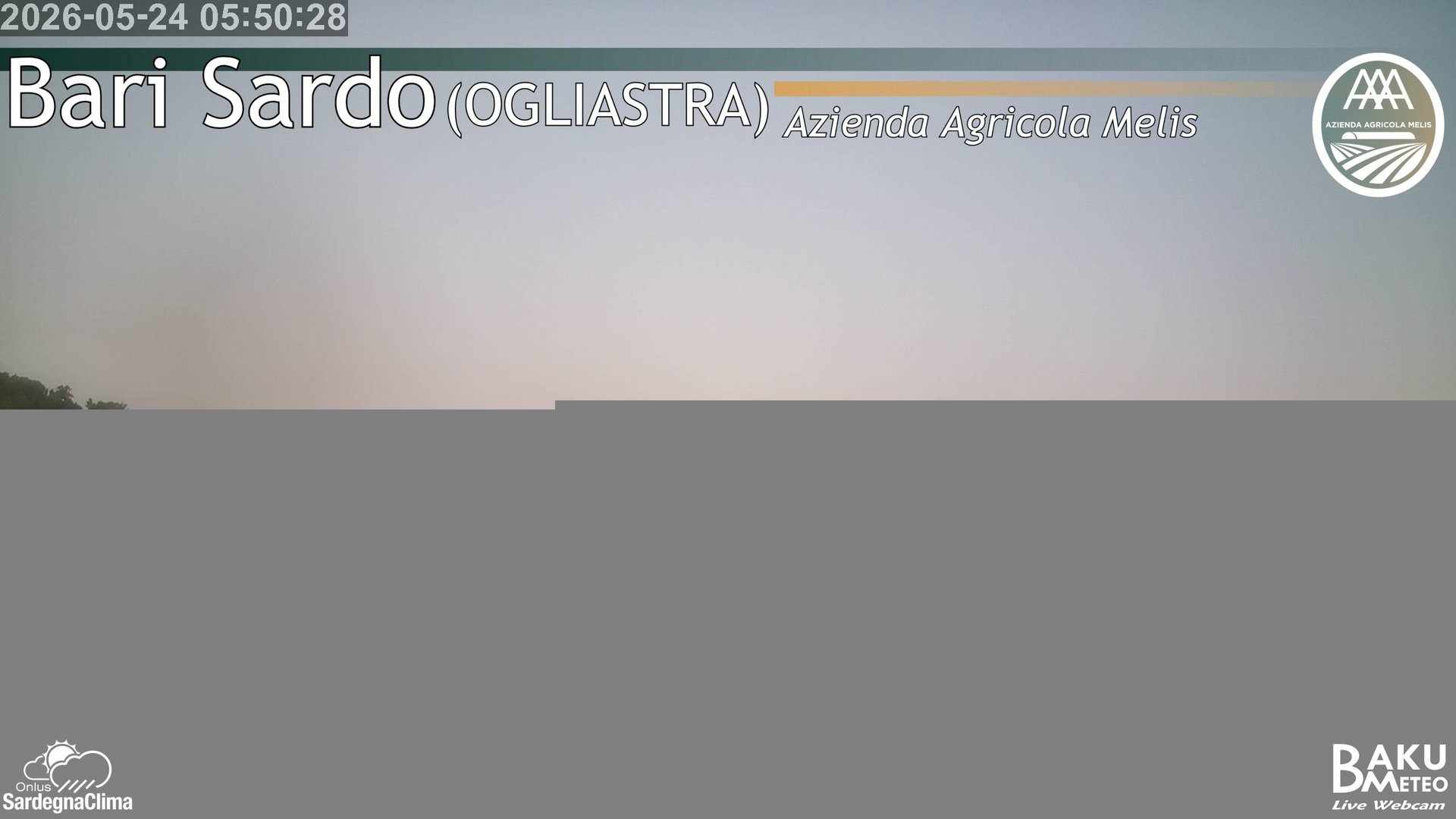 time-lapse frame, Bari Sardo webcam