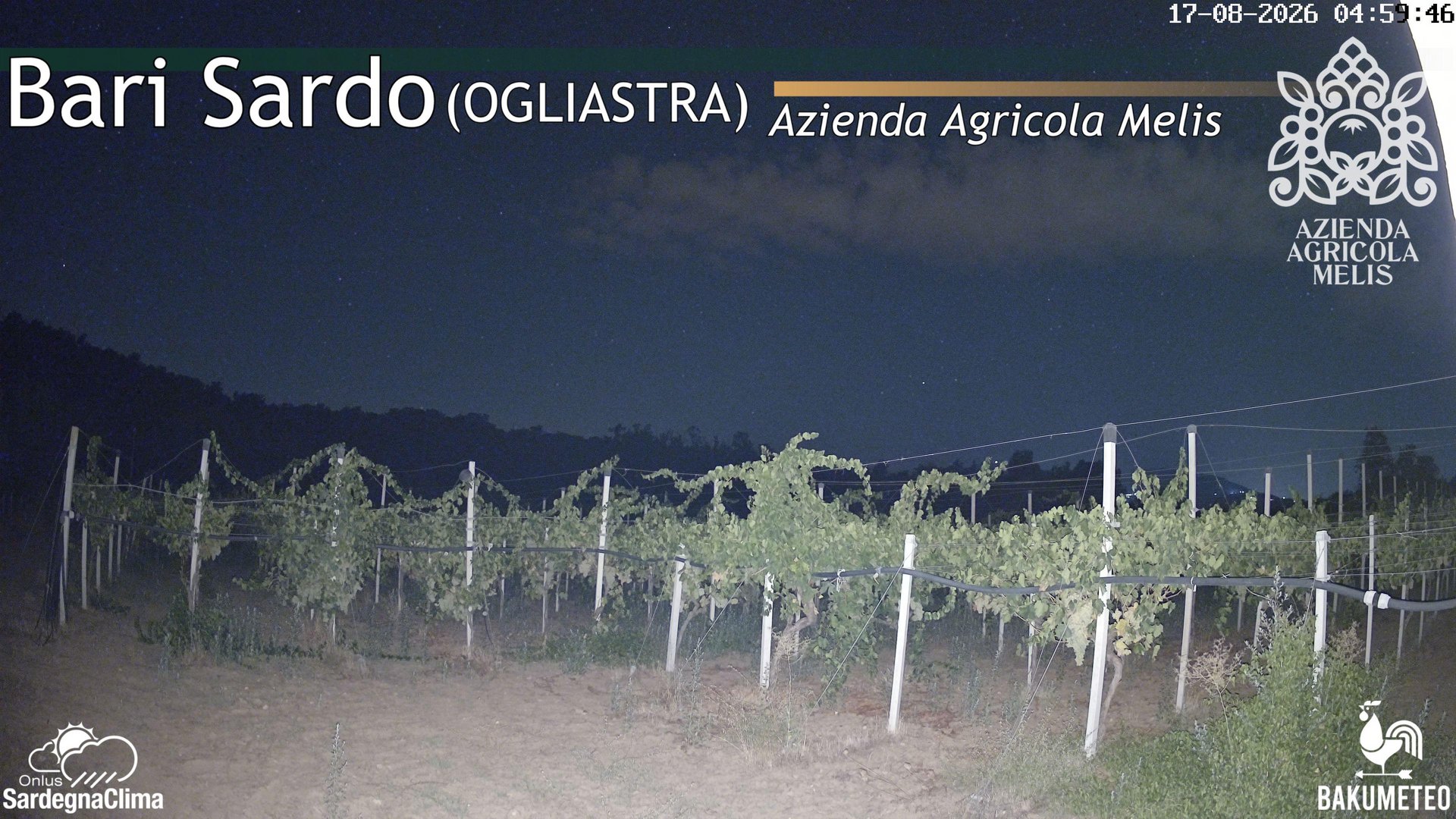 time-lapse frame, Bari Sardo webcam