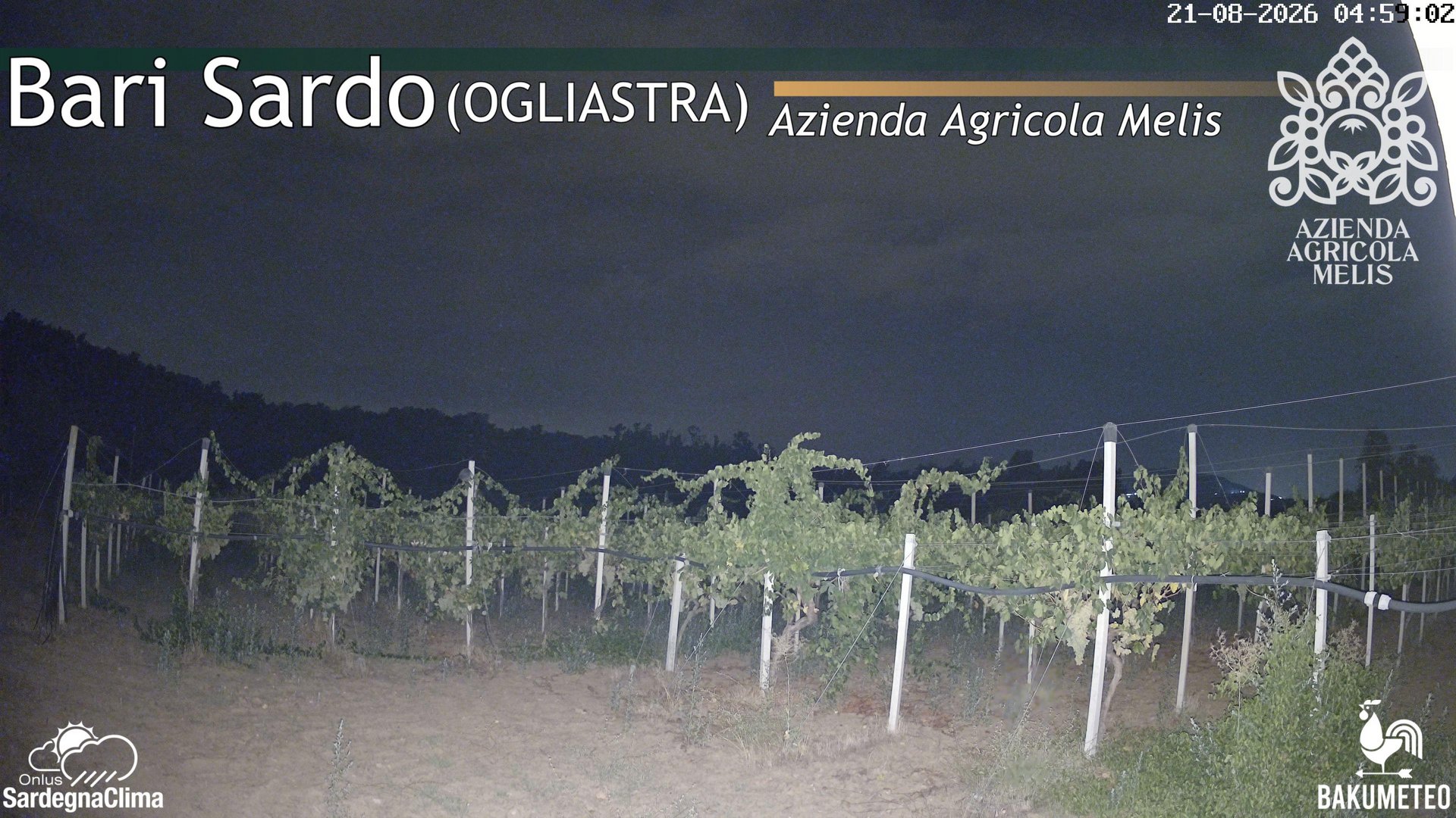 time-lapse frame, Bari Sardo webcam