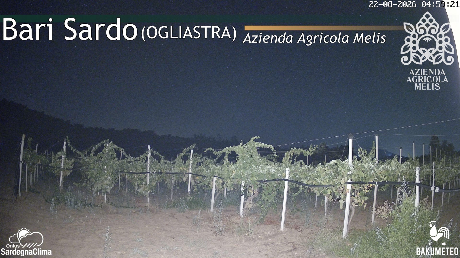 time-lapse frame, Bari Sardo webcam