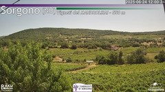view from Sorgono on 2025-06-24