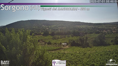 view from Sorgono on 2025-07-01