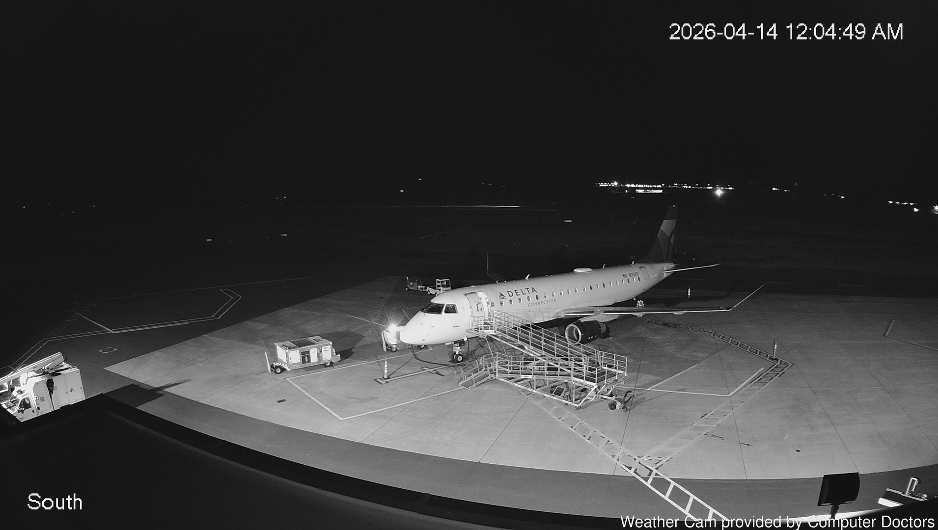 time-lapse frame, South webcam