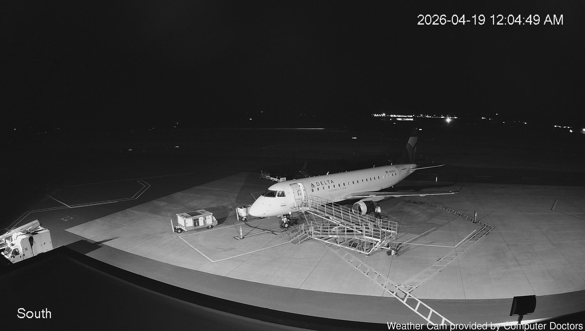 time-lapse frame, South webcam