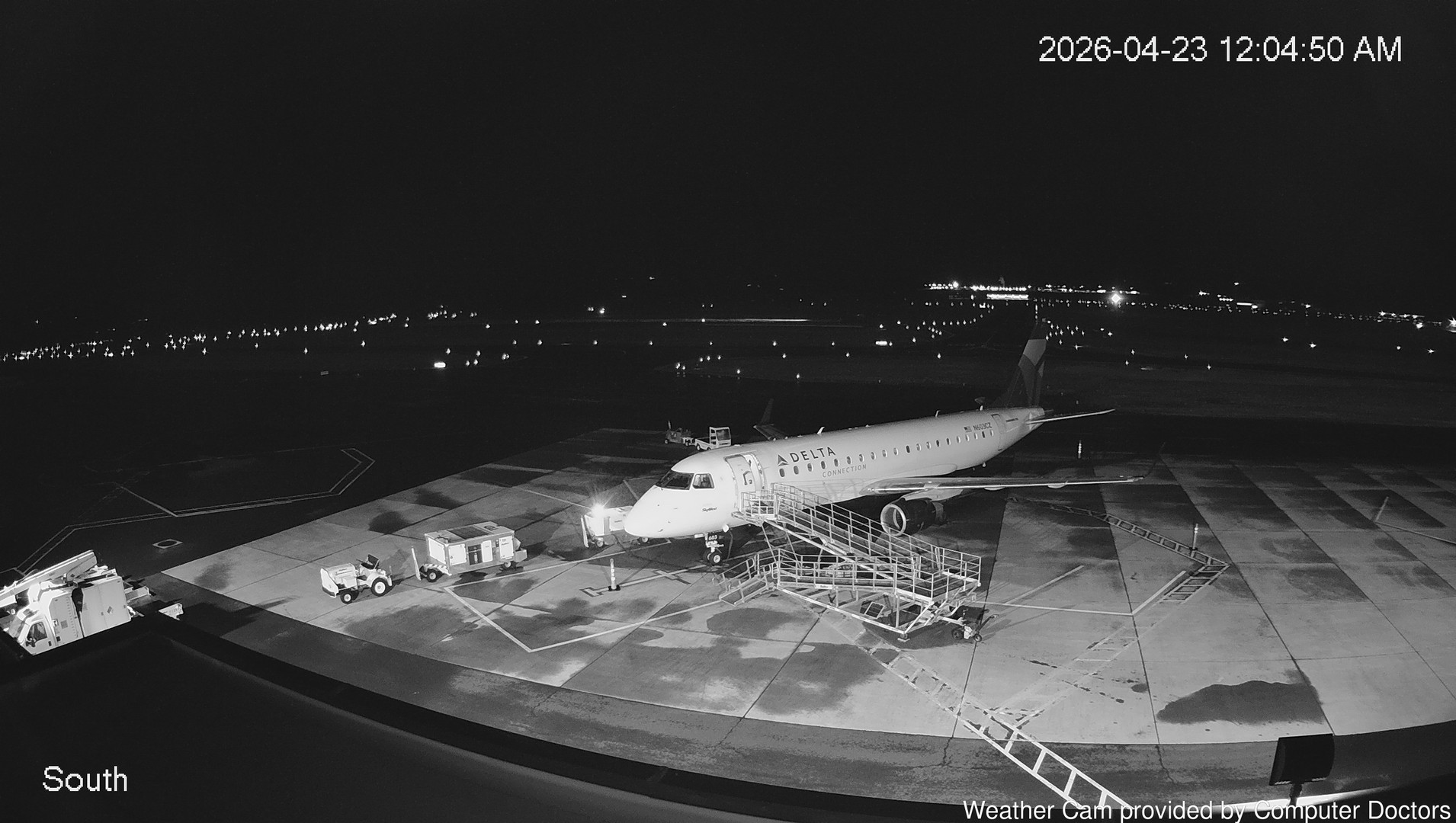 time-lapse frame, South webcam