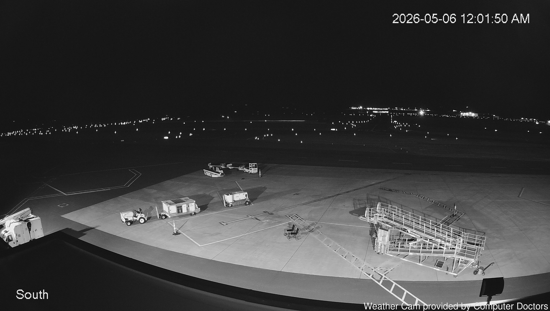 time-lapse frame, South webcam