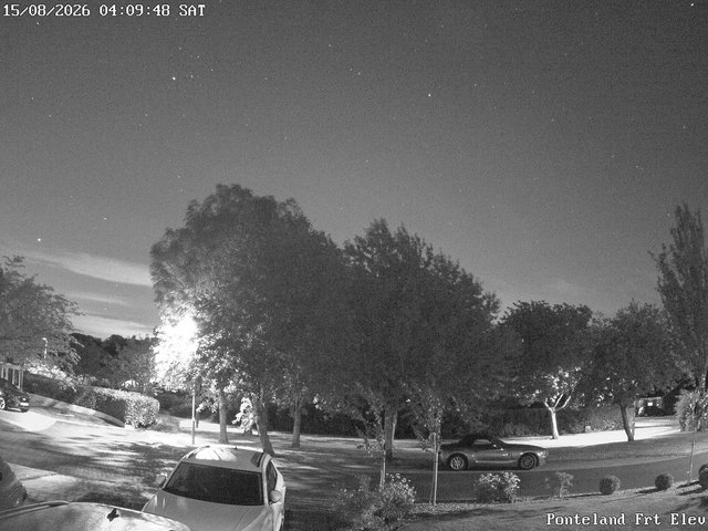 time-lapse frame, Ponteland Front Elev webcam
