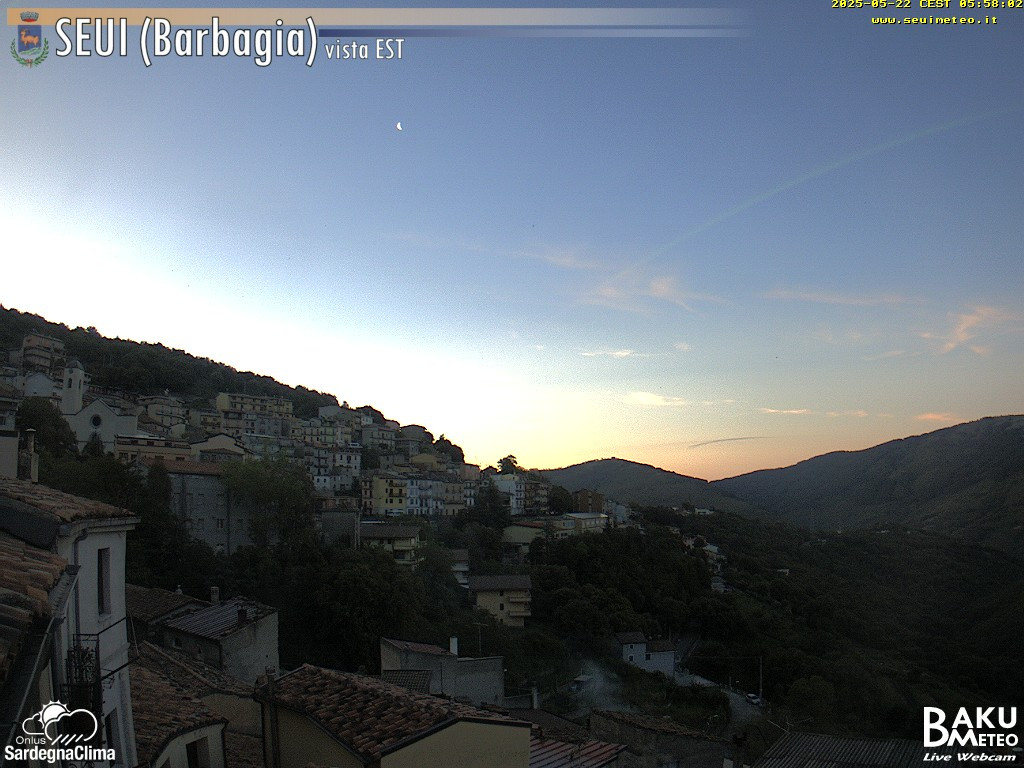 time-lapse frame, Seui EST webcam