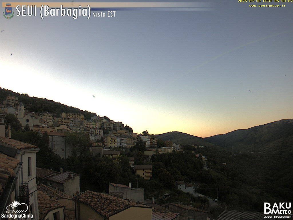 time-lapse frame, Seui EST webcam