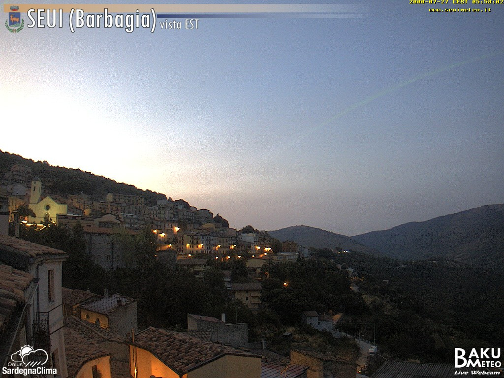 time-lapse frame, Seui EST webcam
