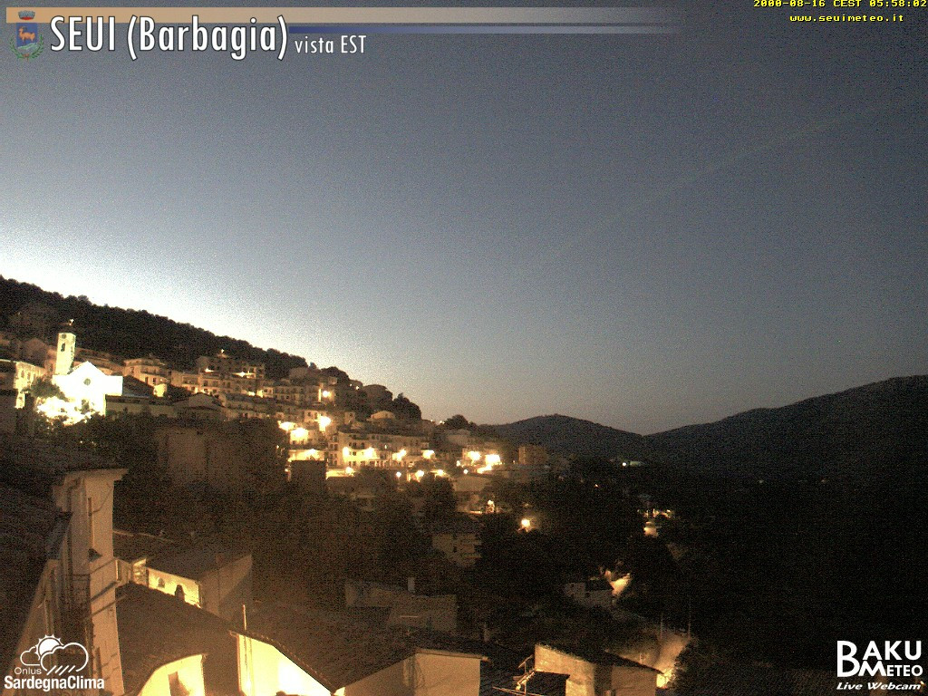 time-lapse frame, Seui EST webcam