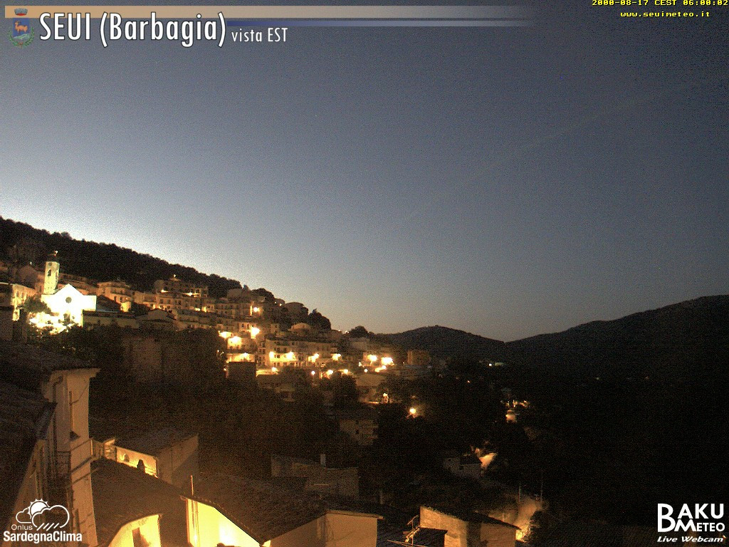 time-lapse frame, Seui EST webcam