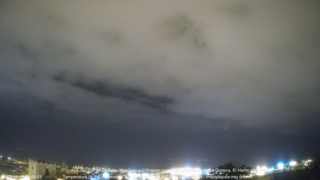 time-lapse frame, Adeje SW webcam