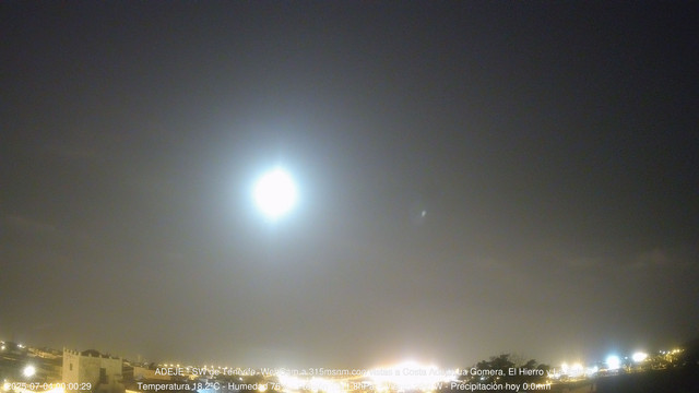 time-lapse frame, Adeje SW webcam