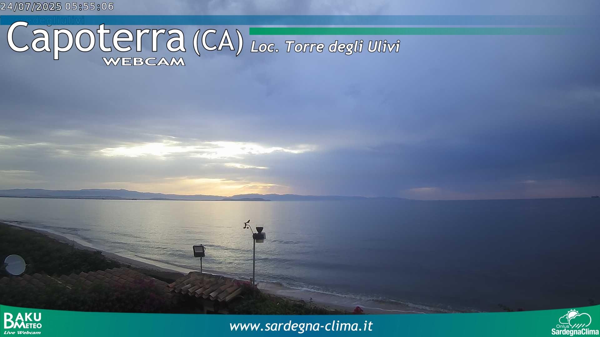 time-lapse frame, Capoeterra Torre degli Ulivi webcam