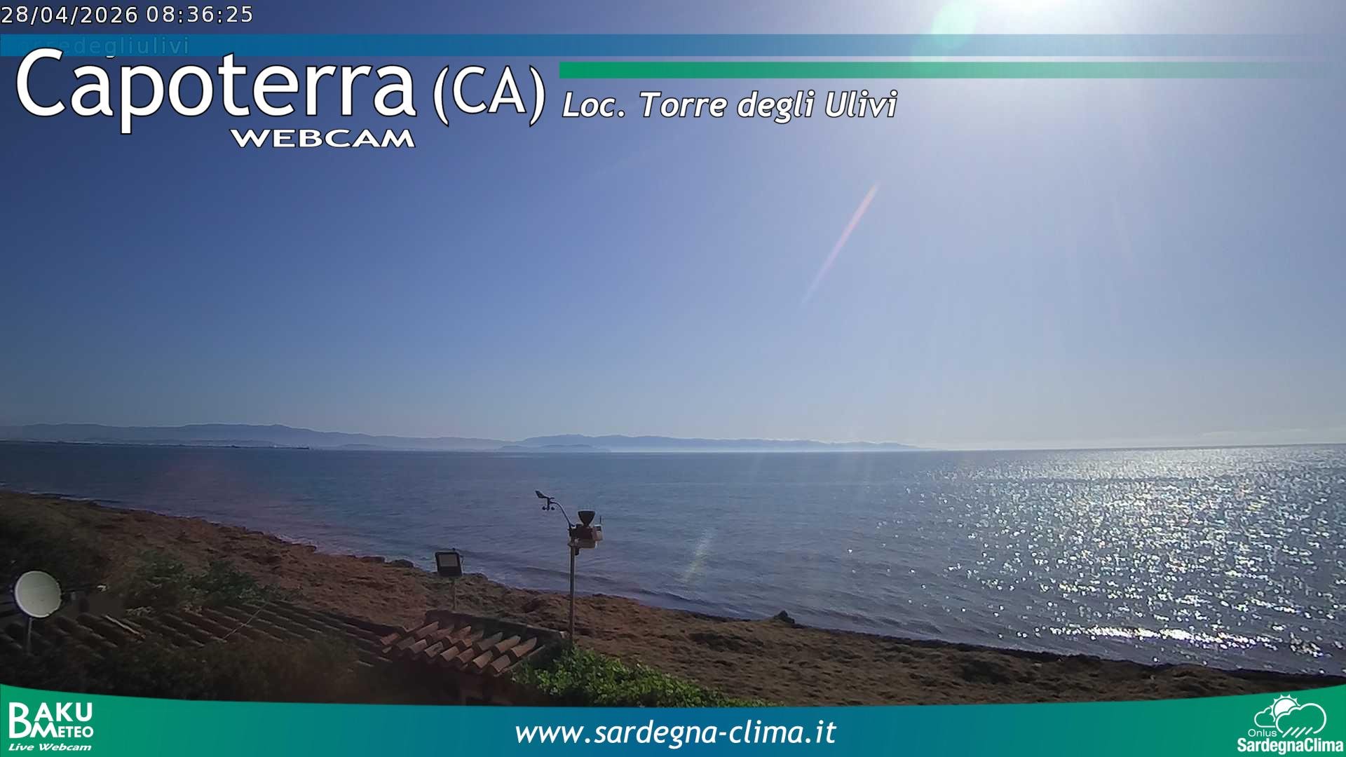 time-lapse frame, Capoeterra Torre degli Ulivi webcam