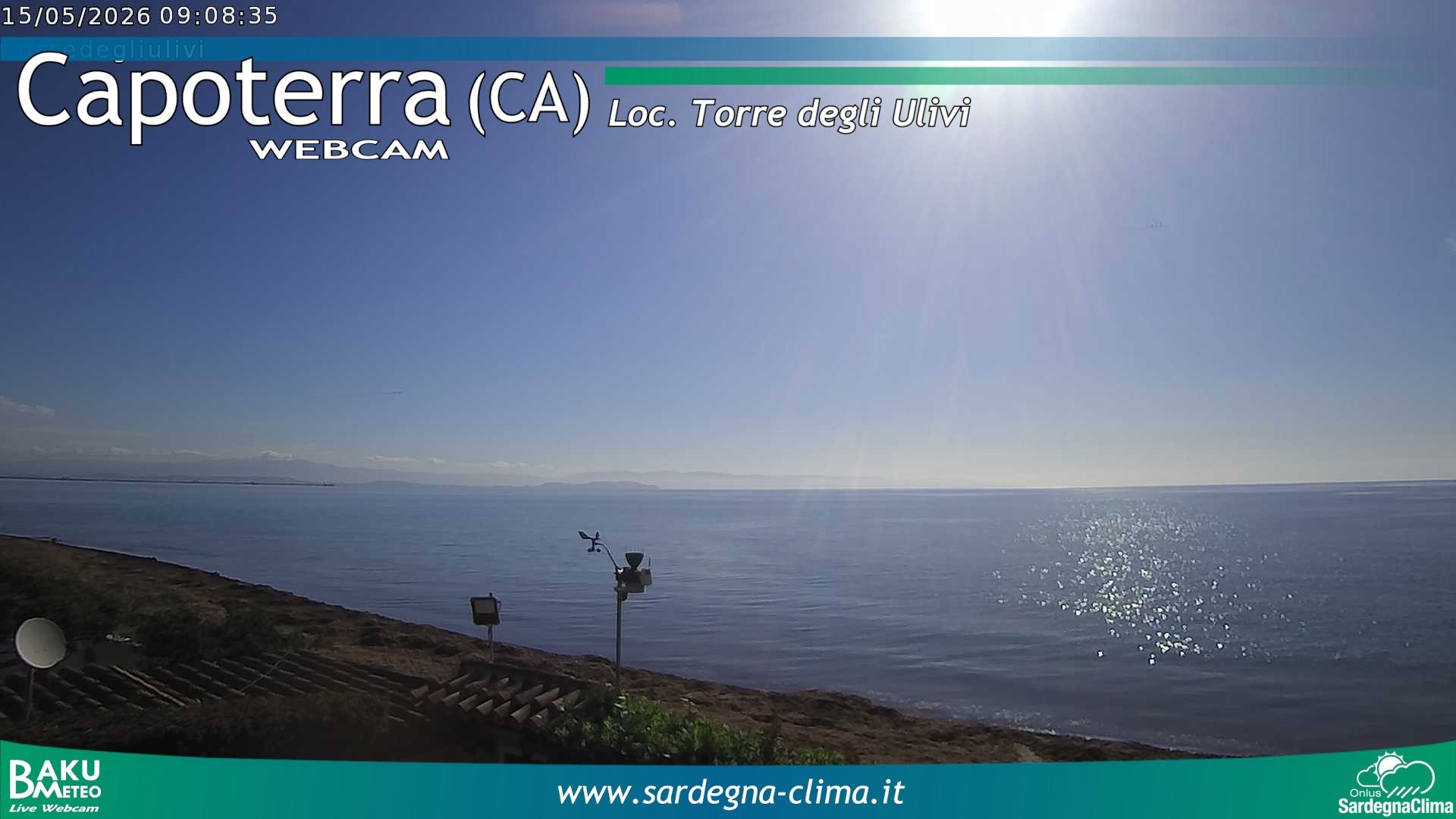 time-lapse frame, Capoeterra Torre degli Ulivi webcam