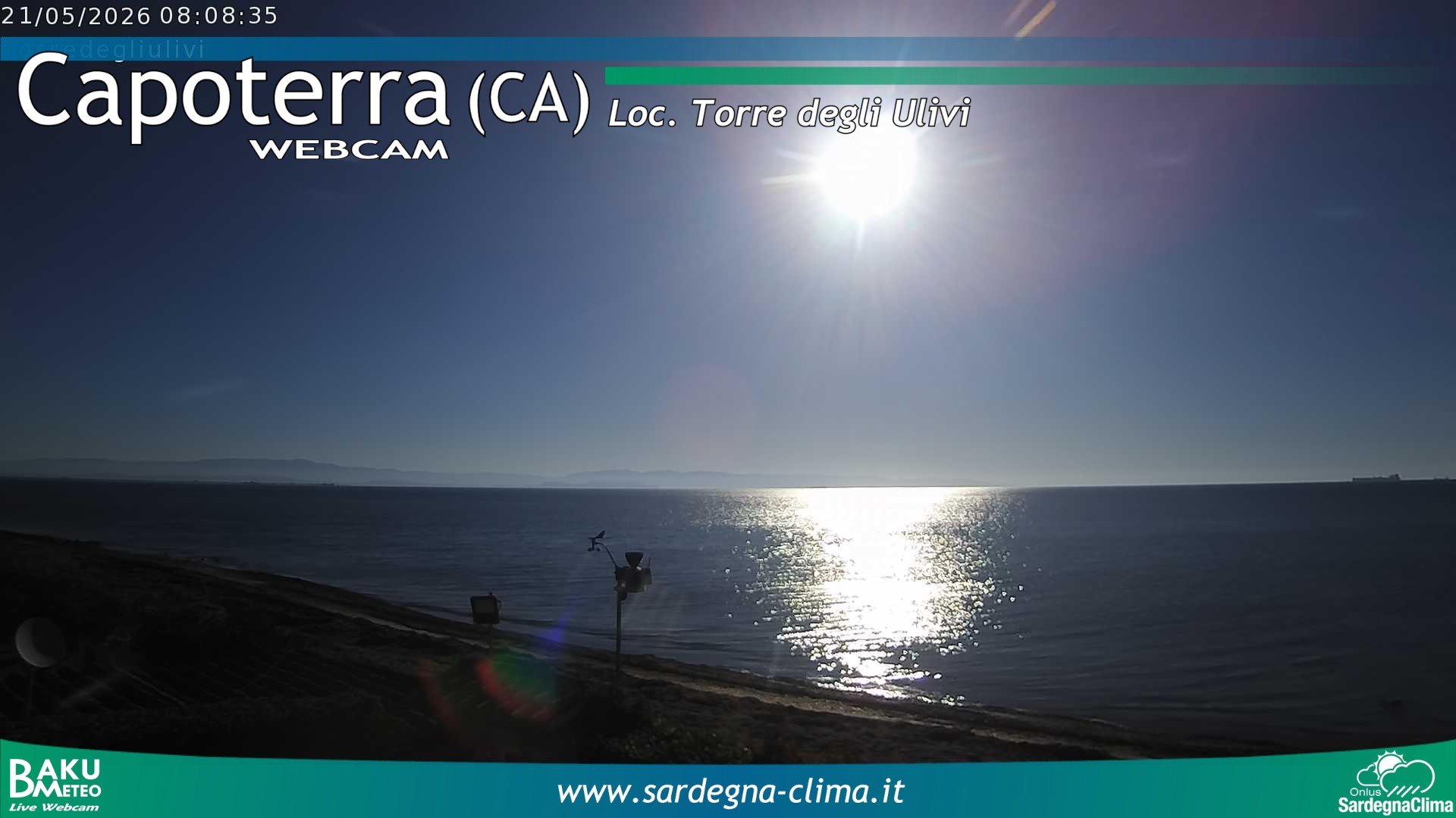time-lapse frame, Capoeterra Torre degli Ulivi webcam