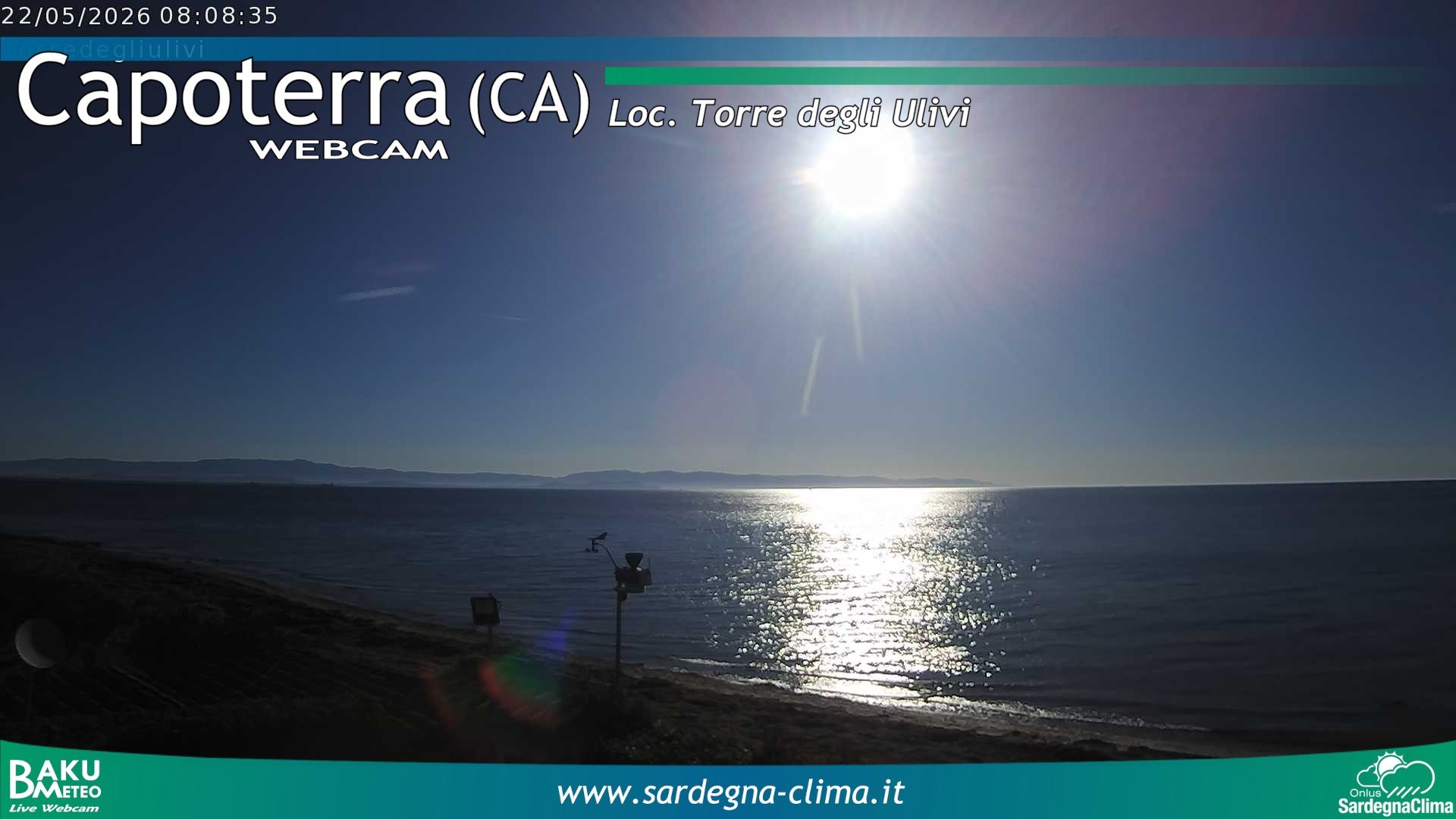 time-lapse frame, Capoeterra Torre degli Ulivi webcam