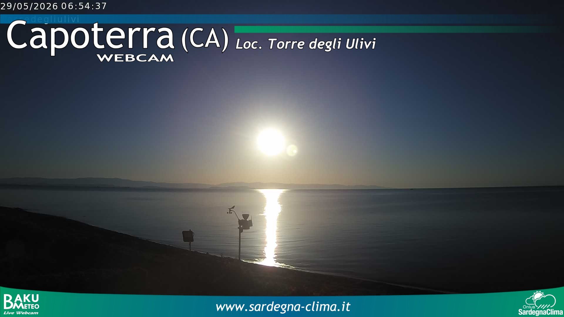time-lapse frame, Capoeterra Torre degli Ulivi webcam
