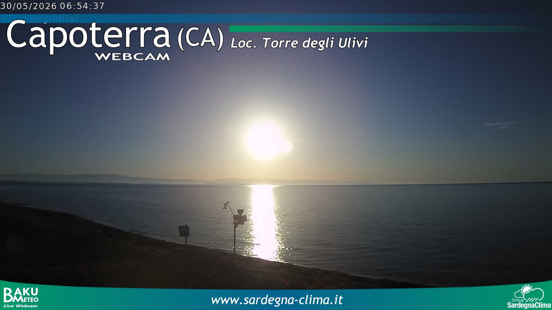 time-lapse frame, Capoeterra Torre degli Ulivi webcam