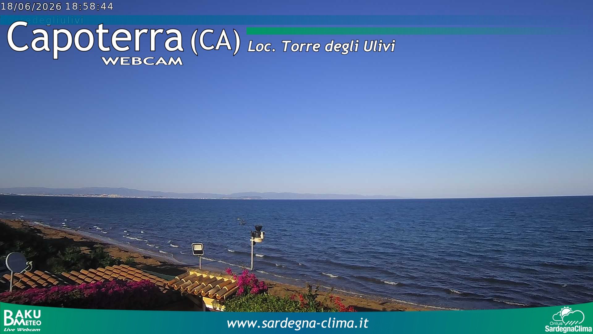 time-lapse frame, Capoeterra Torre degli Ulivi webcam