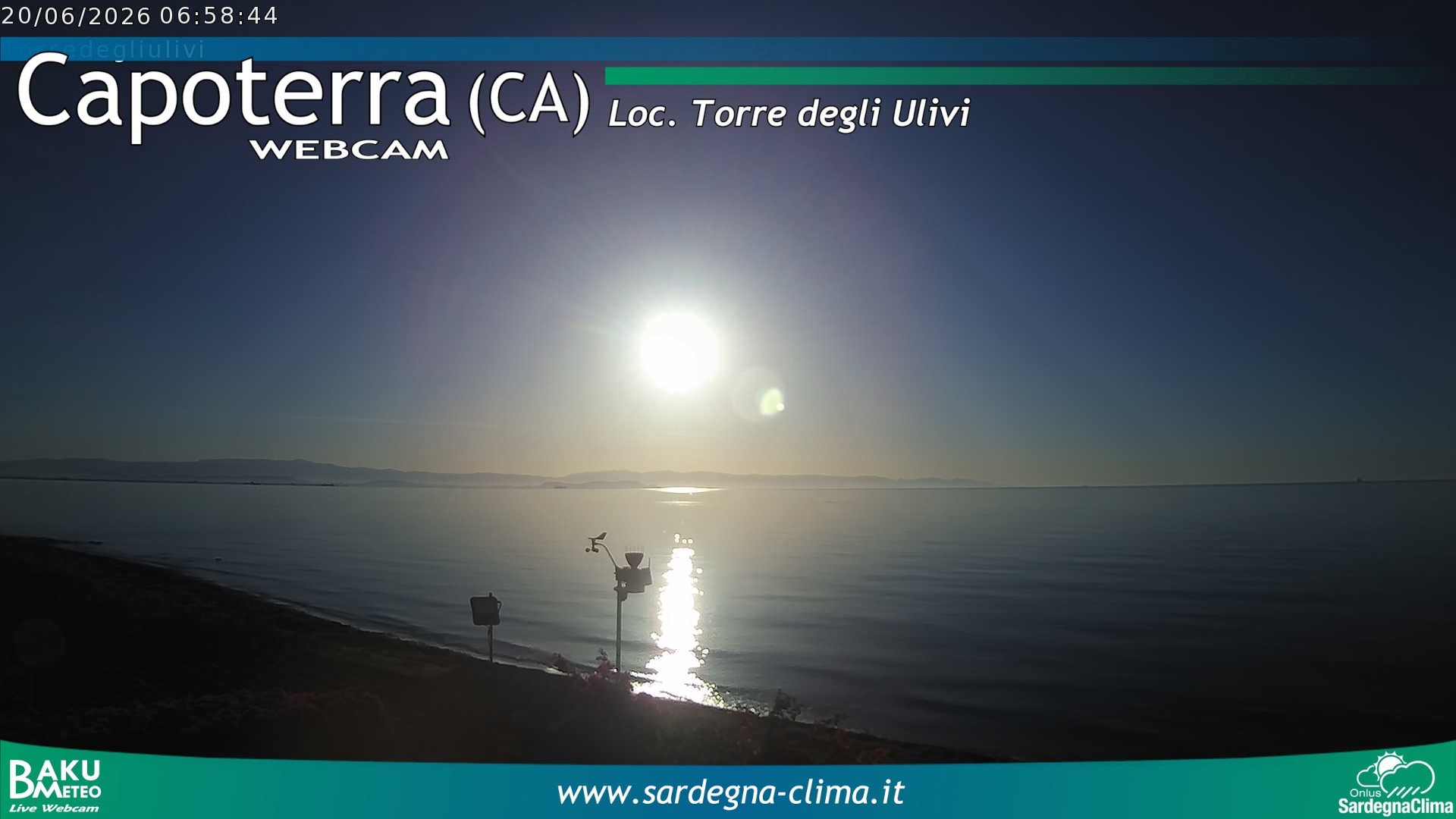 time-lapse frame, Capoeterra Torre degli Ulivi webcam
