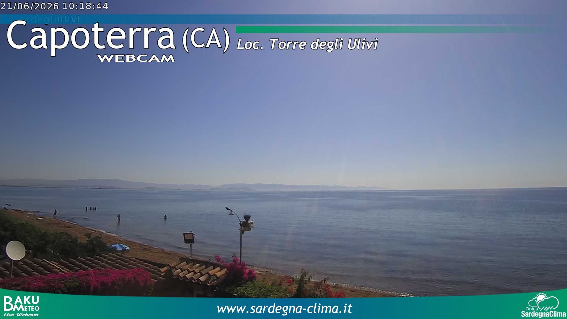 time-lapse frame, Capoeterra Torre degli Ulivi webcam