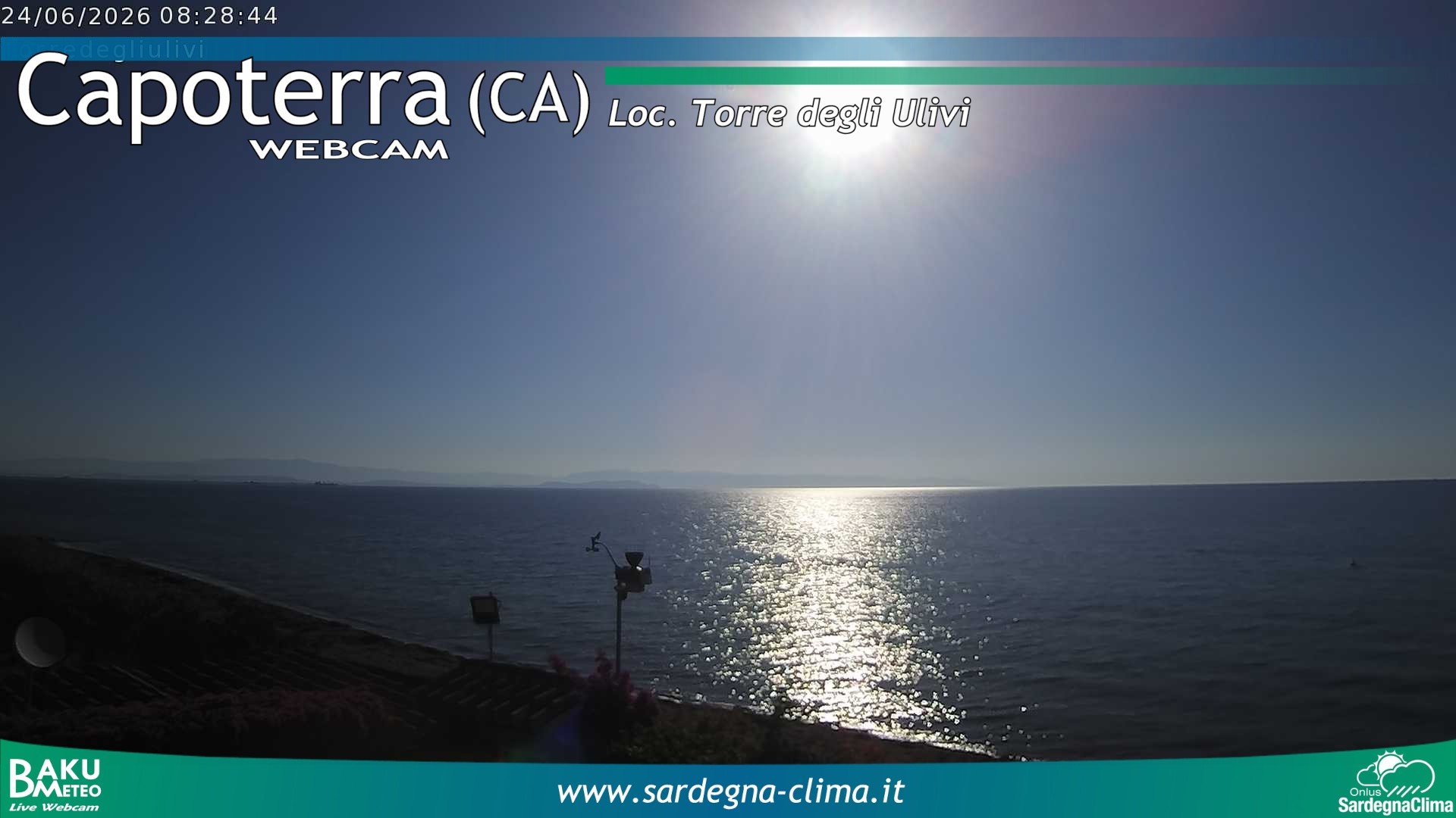 time-lapse frame, Capoeterra Torre degli Ulivi webcam